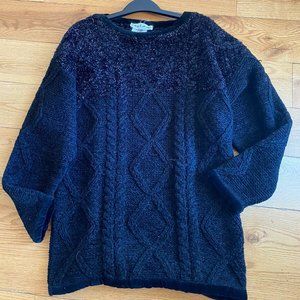 vintage Guy Laroche Paris wool tunic sweater M